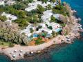 Minos Beach z lotu ptaka